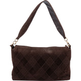 Chanel Stitching Suede Leather CC Shoulder Bag