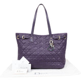 Christian Dior Quilted Coated Lady Dior Shopper Handbag