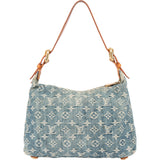 Louis Vuitton Denim Monogram Baggy PM Shoulder Bag
