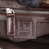 Fendi FF Monogram Baguette Buckle Shoulder Bag