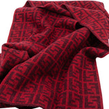 Fendi FF Monogram Wool Scarf Schal