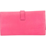 Hermès Pink Togo Leather Bearn Bifold Wallet