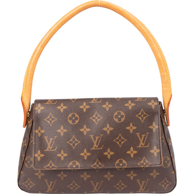 Louis Vuitton Canvas Monogram Looping PM Handbag