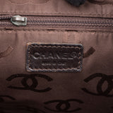 Chanel Stitching Suede Leather CC Shoulder Bag