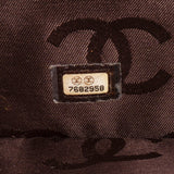 Chanel Stitching Suede Leather CC Shoulder Bag