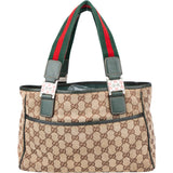 Gucci GG Monogram Stripes Handbag