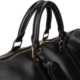 Louis Vuitton Noir Epi Leather Keepall 55
