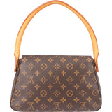 Louis Vuitton Canvas Monogram Looping PM Handbag