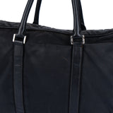 Prada Black Nylon Triangle Business Bag