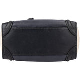 Céline Tricolor Leather Luggage Handbag