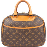 Louis Vuitton Canvas Monogram Trouville Handbag