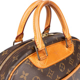 Louis Vuitton Canvas Monogram Trouville Handbag