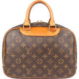 Louis Vuitton Canvas Monogram Trouville Handbag