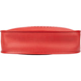 Hermès Rouge Clemence Leather Evelyne GM Crossbody Bag