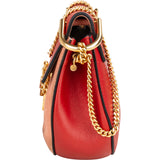 Chloé Bicolor Leather Drew Crossbody Bag