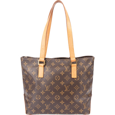 Louis Vuitton Canvas Monogram Cabas Piano Shoulder Bag