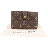 Louis Vuitton Canvas Monogram Compact Clip Wallet