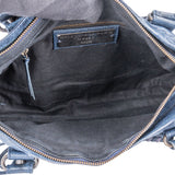 Balenciaga Blue Leather City Handbag
