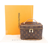 Louis Vuitton Canvas Monogram Nice Mini Vanity Handbag