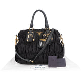 Prada Quilted Nylon City Handbag