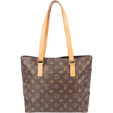 Louis Vuitton Canvas Monogram Cabas Piano Shoulder Bag