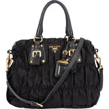 Prada Quilted Nylon City Handbag