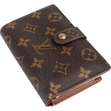 Louis Vuitton Canvas Monogram Compact Clip Wallet