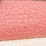 Gucci Pink Leather GG Soho Crossbody Bag