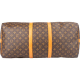 Louis Vuitton Canvas Monogram Keepall 55 Bandouliere