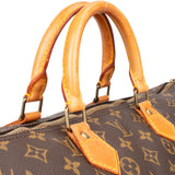 Louis Vuitton Canvas Monogram Speedy 40 Handbag