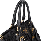 Prada Quilted Nylon City Handbag