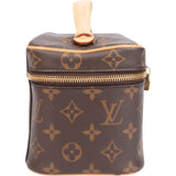 Louis Vuitton Canvas Monogram Nice Mini Vanity Handbag