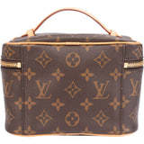 Louis Vuitton Canvas Monogram Nice Mini Vanity Handbag