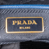 Prada Blue Saffiano Leather Galleria Handbag
