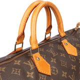 Louis Vuitton Canvas Monogram Speedy 40 Handbag