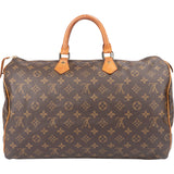 Louis Vuitton Canvas Monogram Speedy 40 Handbag