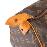 Louis Vuitton Canvas Monogram Speedy 40 Handbag