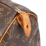 Louis Vuitton Canvas Monogram Speedy 40 Handbag
