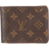 Louis Vuitton Canvas Monogram Slender Wallet