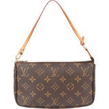 Louis Vuitton Canvas Monogram Pochette Accessoire Handbag