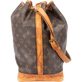 Louis Vuitton Canvas Monogram Sac Noe Grande Shoulder Bag