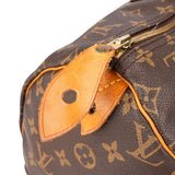 Louis Vuitton Canvas Monogram Speedy 40 Handbag