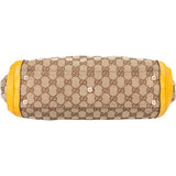 Gucci GG Monogram Bamboo Handbag