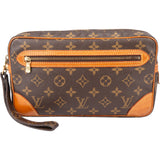 Louis Vuitton Canvas Monogram Marly Clutch