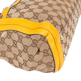 Gucci GG Monogram Bamboo Handbag