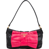 Prada Leather Pink Ribbon Mini Handbag