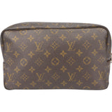 Louis Vuitton Canvas Monogram Trousse Toilette 28 Clutch
