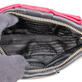 Prada Leather Pink Ribbon Mini Handbag