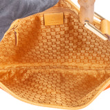 Gucci Orange Suede Bamboo Jackie Shoulder Bag