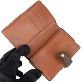 Louis Vuitton Canvas Monogram Compact Clip Wallet